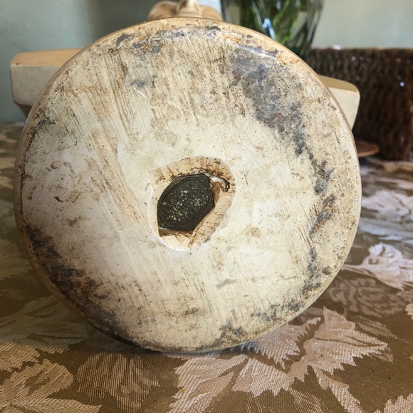 J.S. Bach outstanding antique plaster bust 18” marked Florentine art plaster Co - Picture 10 of 10